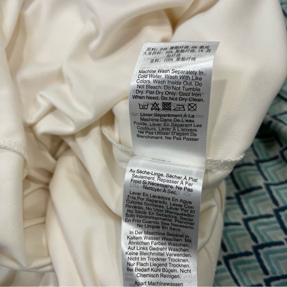 76. DKNY Women's Scuba Crepe Clip Box Lurex Chiffon Mixed Media Shealth Dress - Picture 7 of 9